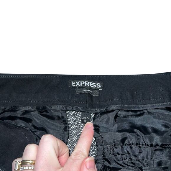 EXPRESS Columnist Black & White Dress Pants Size 0R - Picture 4 of 9